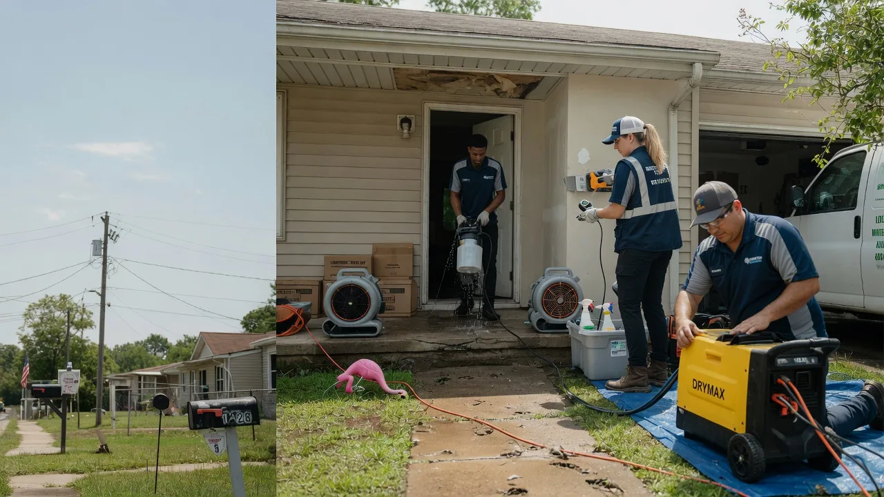 Storm Damage Water Removal in Manchester, OK near me